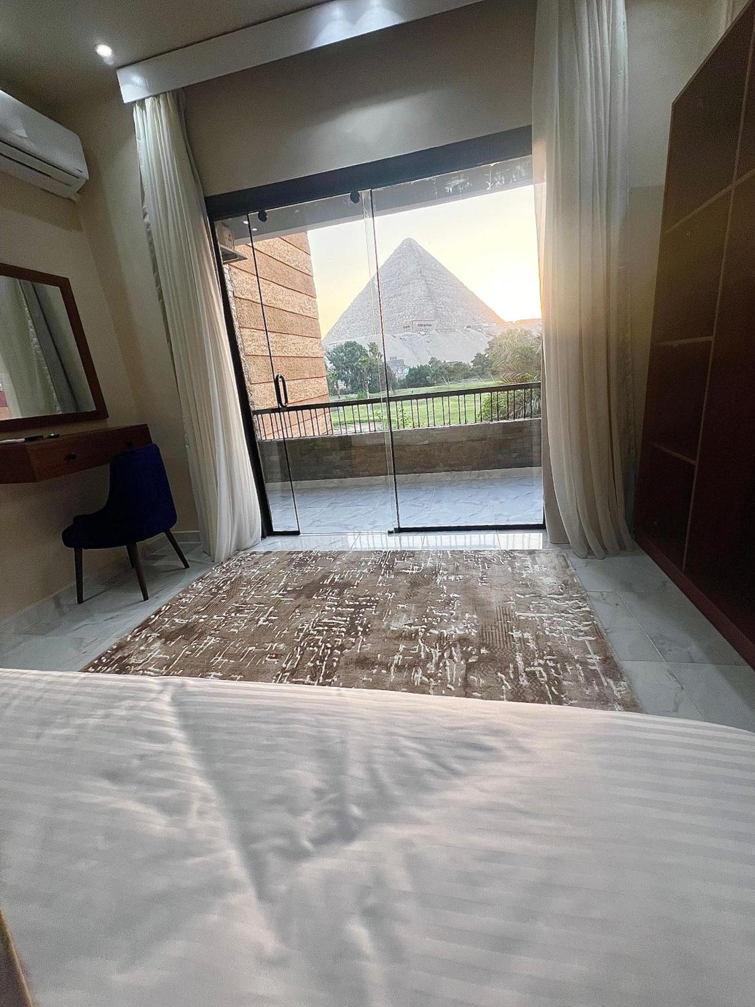 New Glamour Pyramids Hotel Kafret el-Gabal Exteriör bild